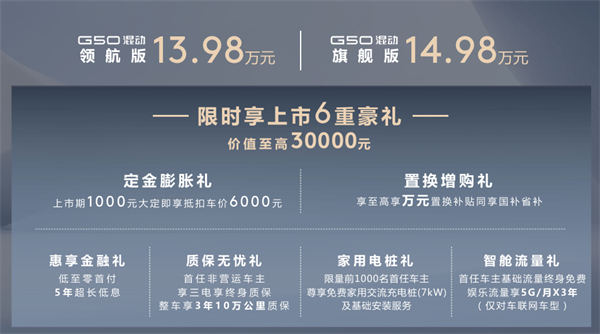 全球唯一10萬級混動MPV——上汽大通 G50 混動上市，售價13.98萬起